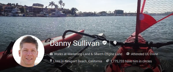Danny Sullivan Google Plus