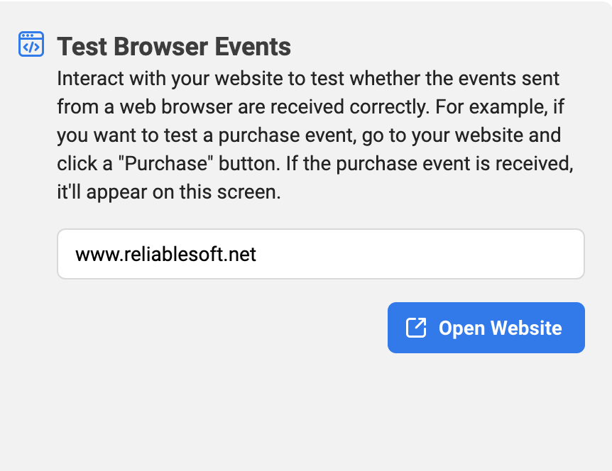 Test Your Pixel Events