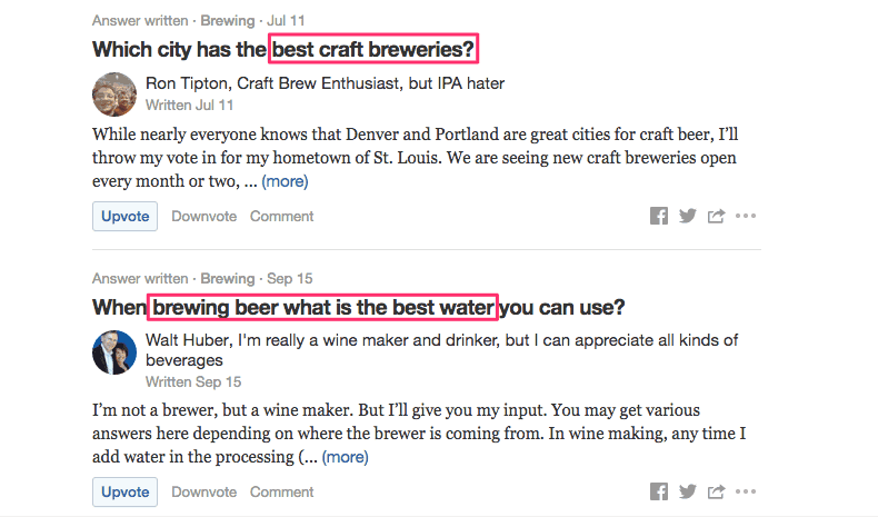 Using Quora to Find Long Tail Keywords