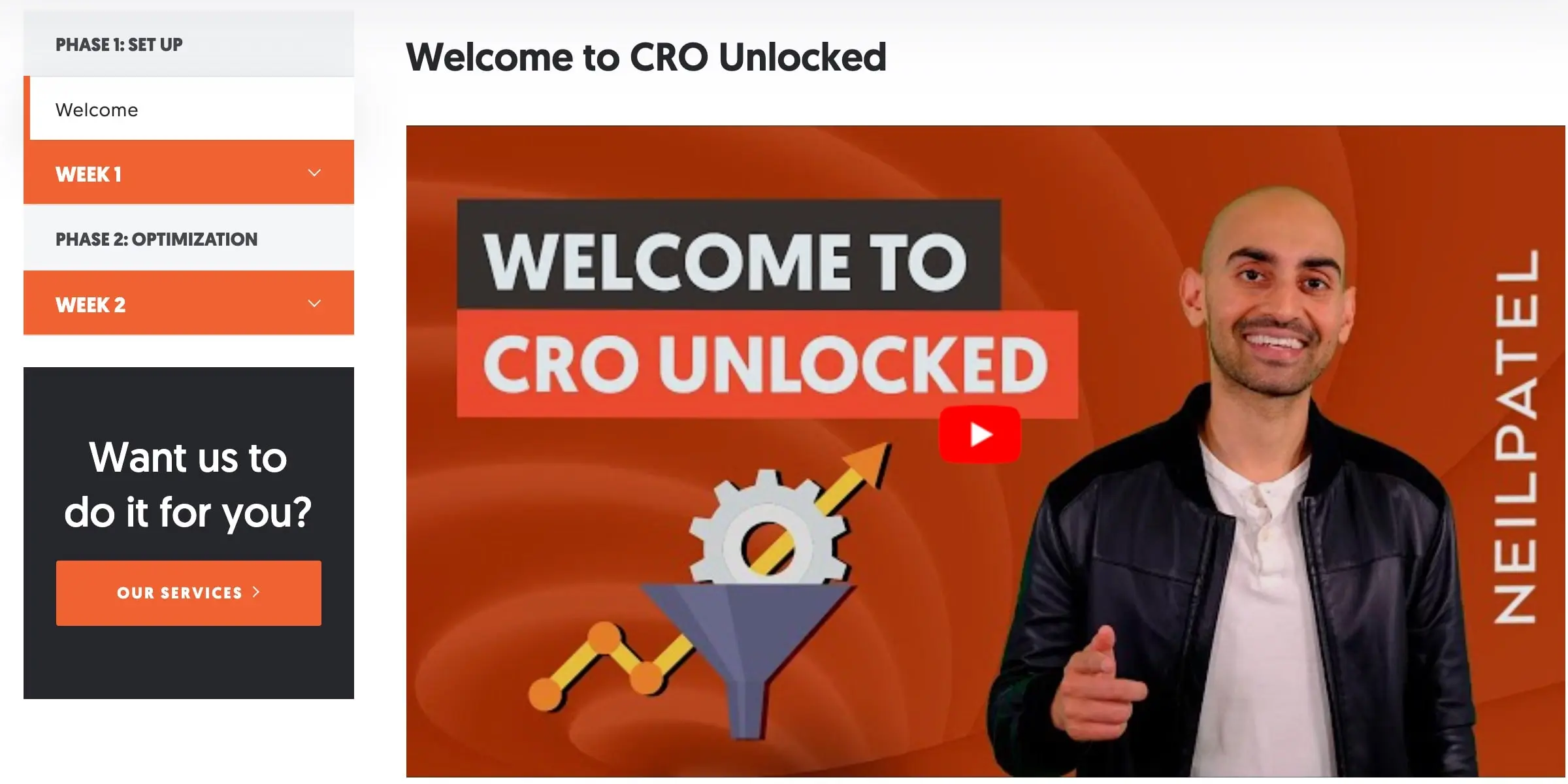 CRO Unlocked (Neil Patel)